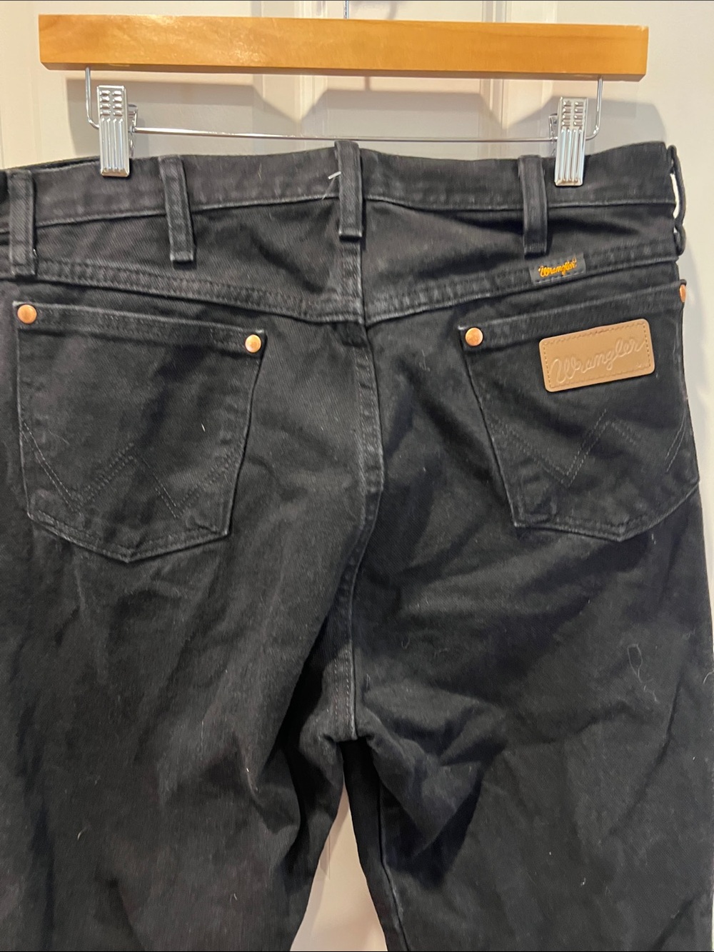 Wrangler Men's Black Jeans